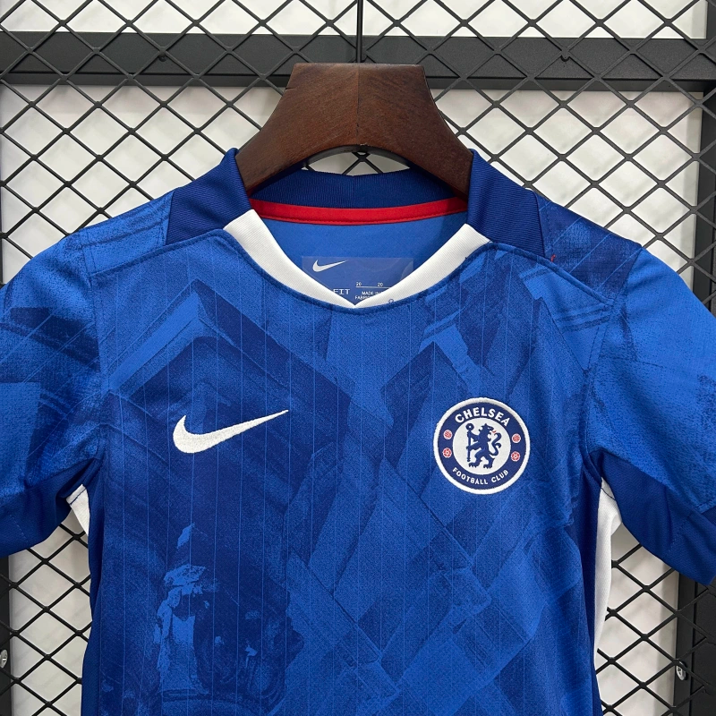 Chelsea Cole Palmer 10 Kids Home Soccer Jersey 2025-2026