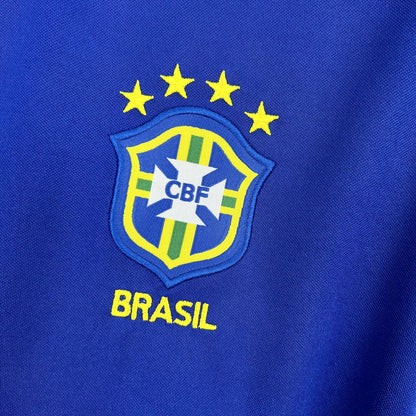 Brazil Away Retro Soccer Jersey World Cup 1998