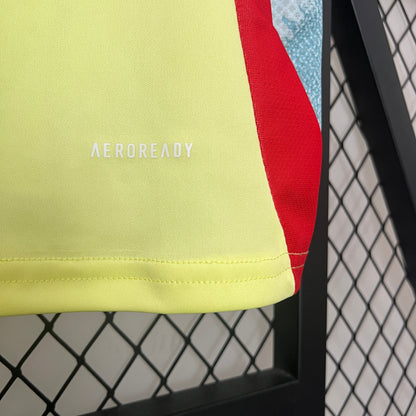 Spain Away Soccer Jersey UEFA Euro 2024 - Yellow