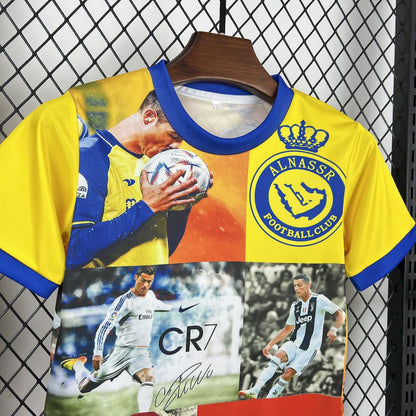 Cristiano RonaldoCareer Club Kids Special Edition Soccer Jersey 2025-2026
