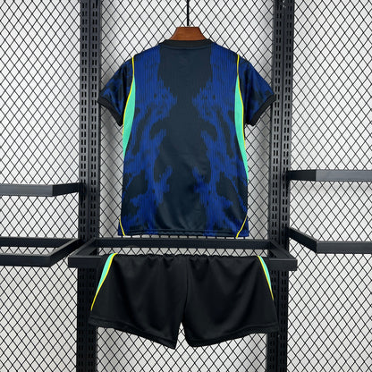 Brazil Kids Away Soccer Jersey World Cup 2026