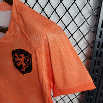 Netherlands Home Soccer Jersey World Cup 2023 - Women's