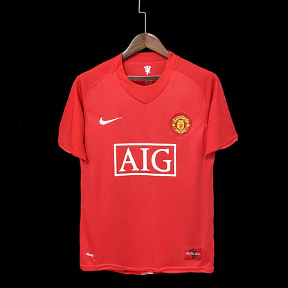 Manchester United Cristiano Ronaldo 7 Retro Home Soccer Jersey 2007-2008