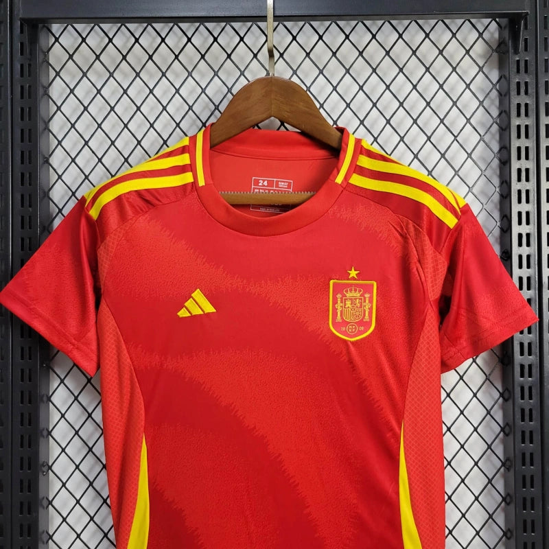 Spain Nico Williams 10 Kids Home Soccer Jersey Euro 2024
