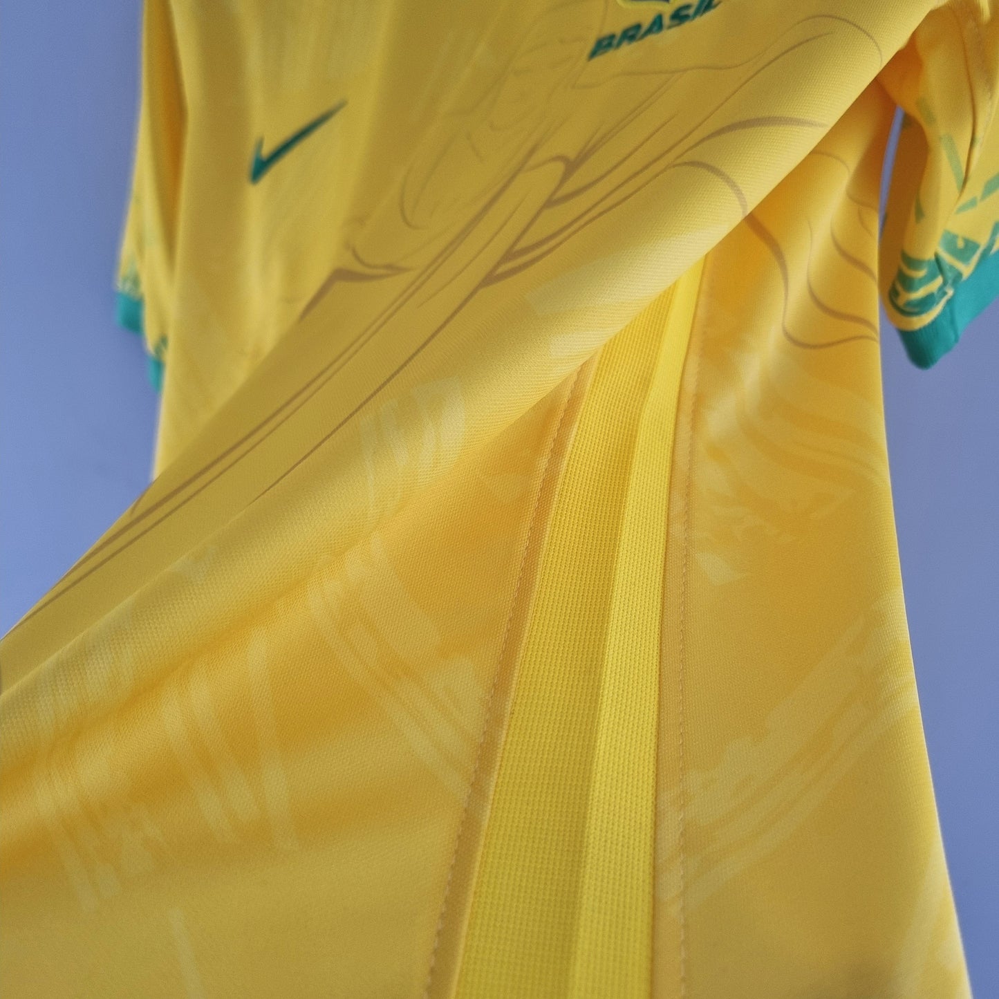 Brazil Classic Soccer Jersey 2022/23 - Yellow