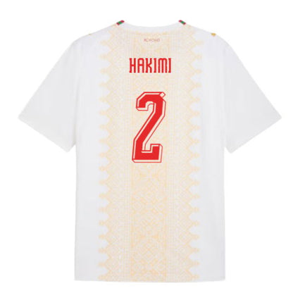 Morocco Achraf Hakimi 2 Away Soccer Jersey World Cup 2026