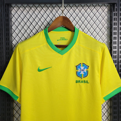 Brazil Luana 5 Home Soccer Jersey World Cup 2023