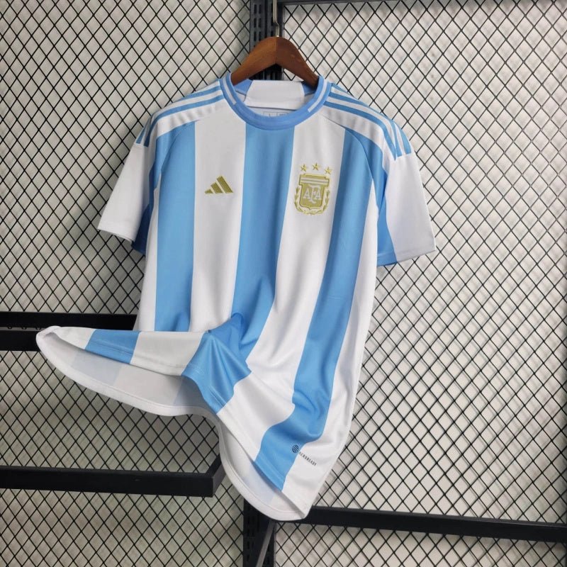 Argentina Marcos Acuna 8 Home Soccer Jersey 2024/25