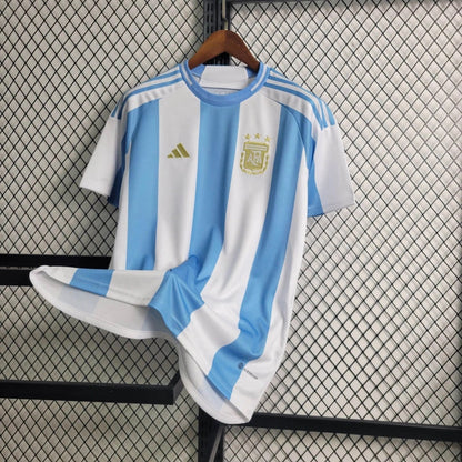 Argentina Lautaro Martínez 22 Home Soccer Jersey 2024/25