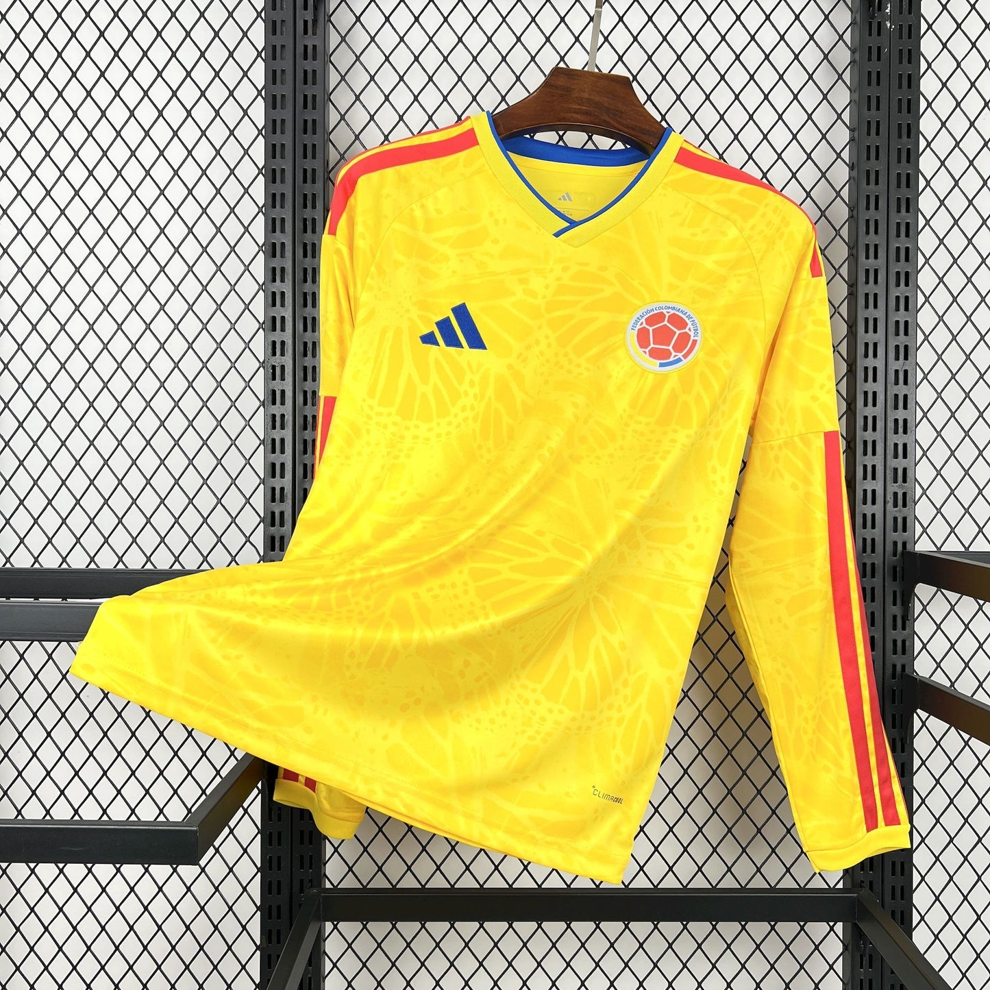 Colombia Long Sleeve Home Soccer Jersey World Cup 2026