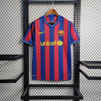 FC Barcelona Lionel Messi 10 Home Retro Soccer Jersey 2009-2010