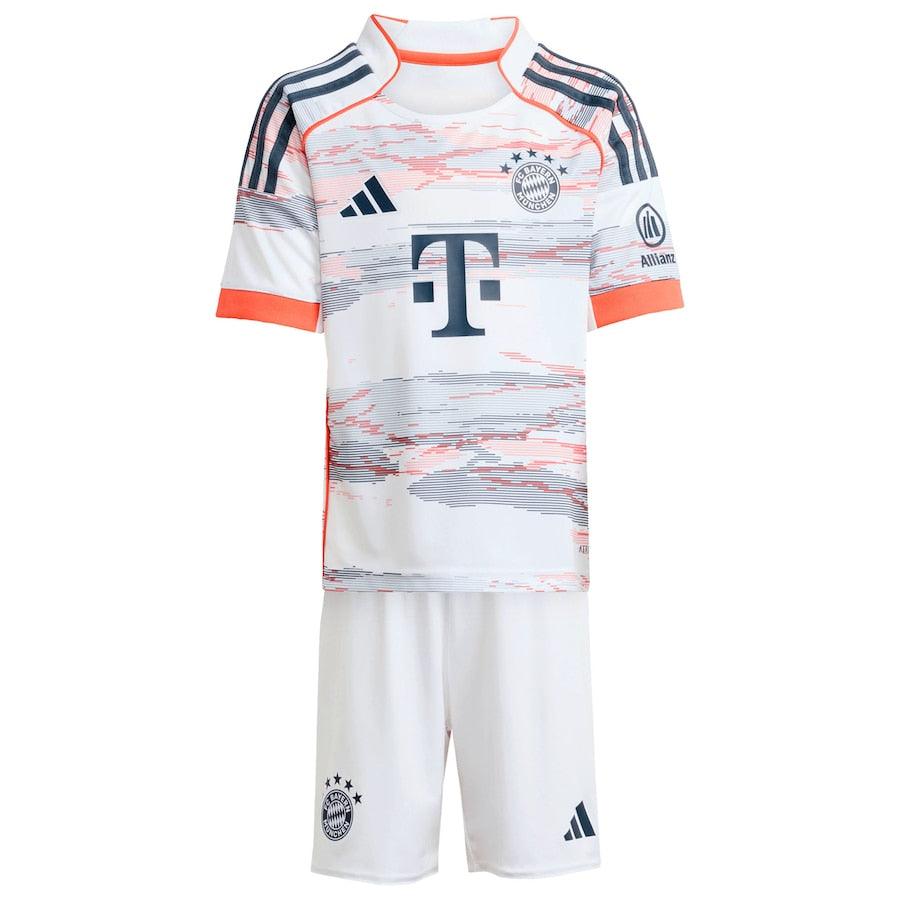 Bayern Munich Jamal Musiala 10 Kids Away Soccer Jersey 2025-2026
