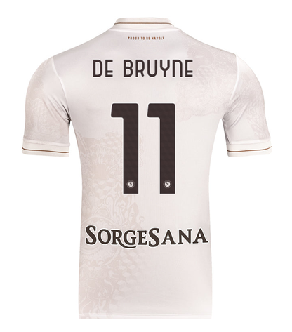 Naples Kevin De Bruyne 11 Away Soccer Jersey 2025-2026