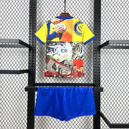 Cristiano RonaldoCareer Club Kids Special Edition Soccer Jersey 2025-2026