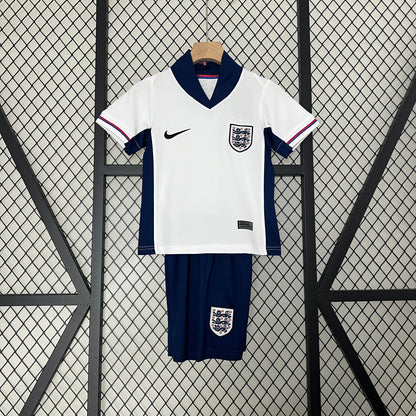 England Phil Foden 7 Kids Home Soccer Jersey Euro 2024