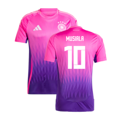 Germany Jamal Musiala 10 Away Soccer Jersey Euro 2024