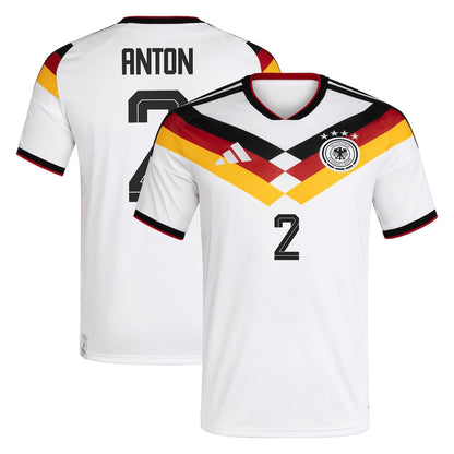 Germany Waldemar Anton 2 Home Soccer Jersey World Cup 2026