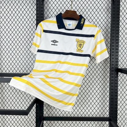 Scotland Retro Away Soccer Jersey 1990-1991