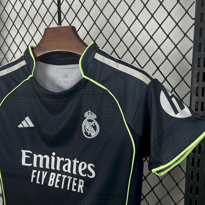 Real Madrid Cristiano Ronaldo 7 Kids Away Soccer Jersey 2025-2026