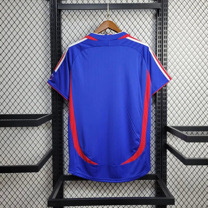 France Home Retro Soccer Jersey World Cup 2006