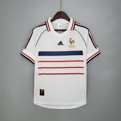 France Thierry Henry 12 Away Retro Soccer Jersey World Cup 1998