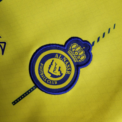 Al Nassr FC Cristiano Ronaldo 7 Kids Home Soccer Jersey 2023/24