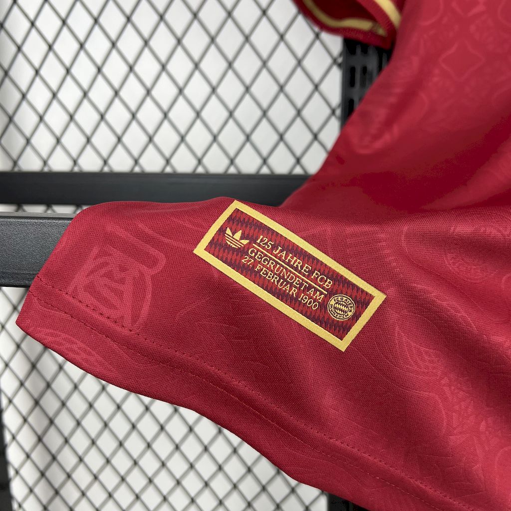 Bayern Munich 125 Anniversary Jamal Musiala 42 Soccer Jersey 2024-2025