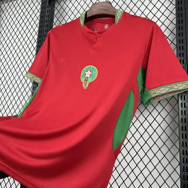Morocco Hakim Ziyech 7 Home Soccer Jersey World Cup 2026