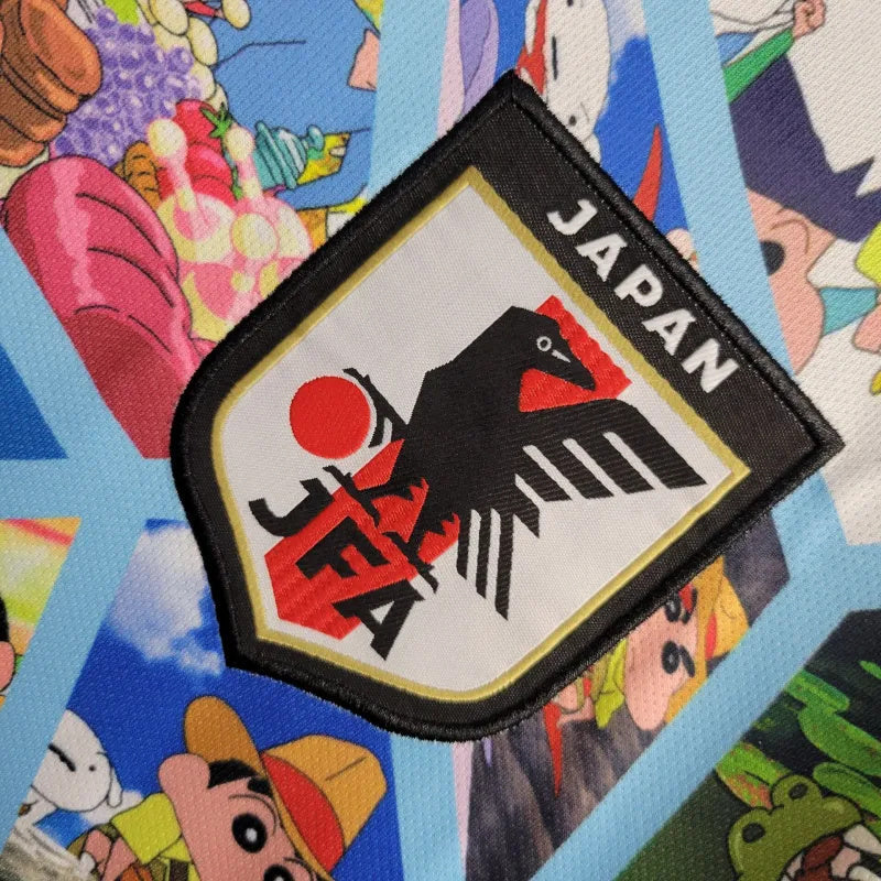 Japan X Crayon Shin-chan Limited Edition Soccer Jersey 2024/25