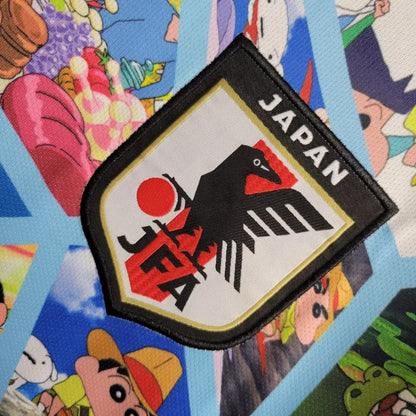 Japan X Crayon Shin-chan Limited Edition Soccer Jersey 2024/25