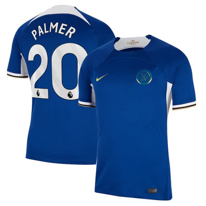 Chelsea Cole Palmer 20 Home Soccer Jersey 2023/24