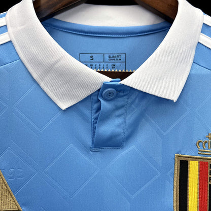 Belgium Eden Hazard 10 Away Soccer Jersey UEFA Euro 2024