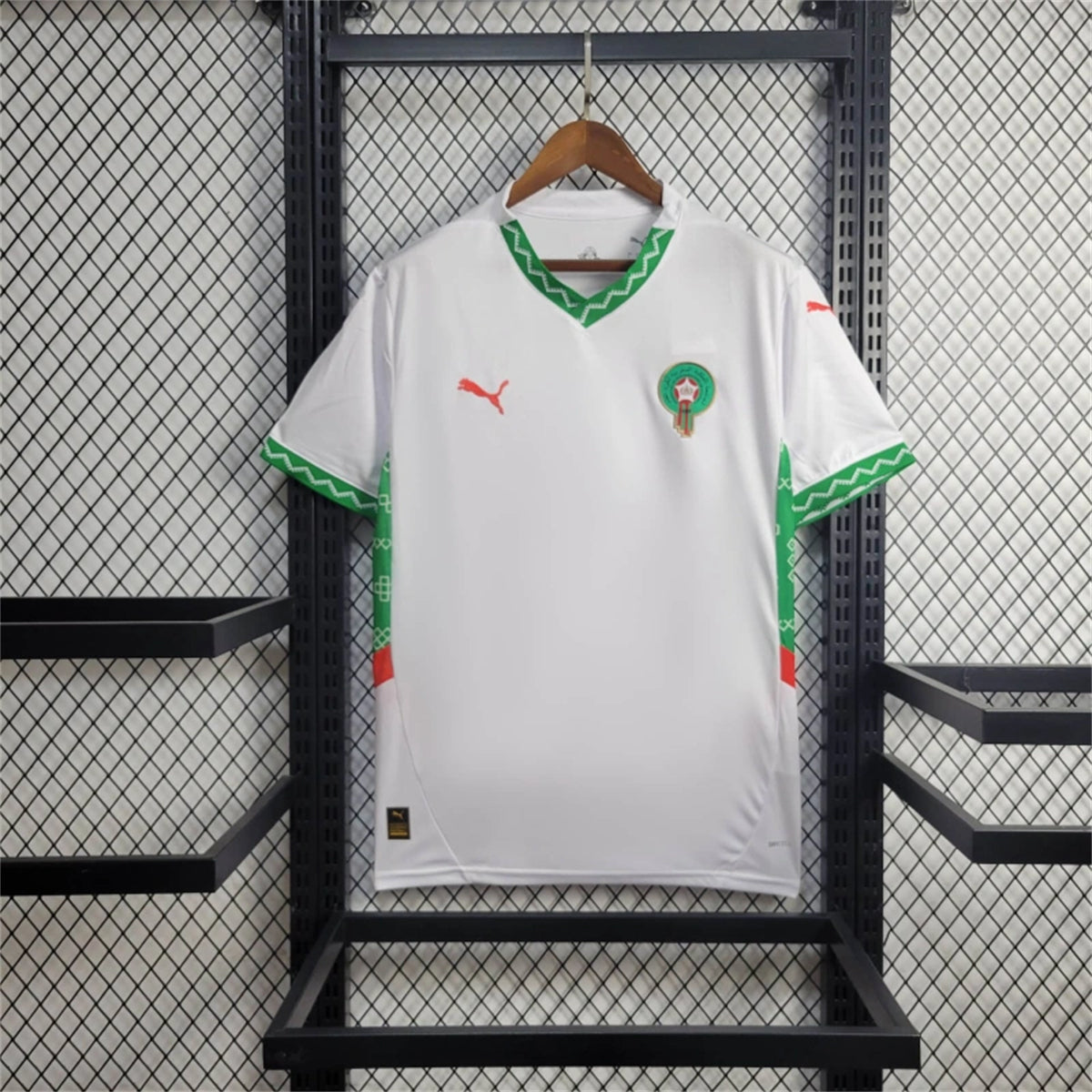 Morocco Noussair Mazraoui 3 Away Soccer Jersey 2024/25