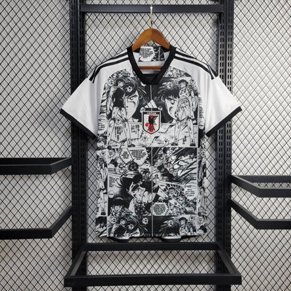 Japan X Captain Tsubasa Limited Edition Soccer Jersey 2024/25 - White