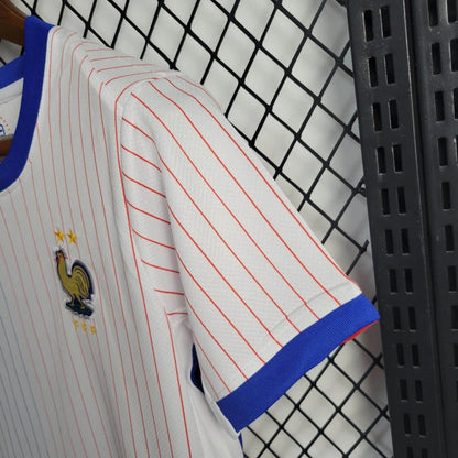 France Randal Kolo Muani 12 Kids Away Soccer Jersey Euro 2024