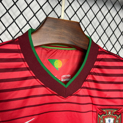 Portugal Cristiano Ronaldo 7 Retro Home Soccer Jersey World Cup 2018