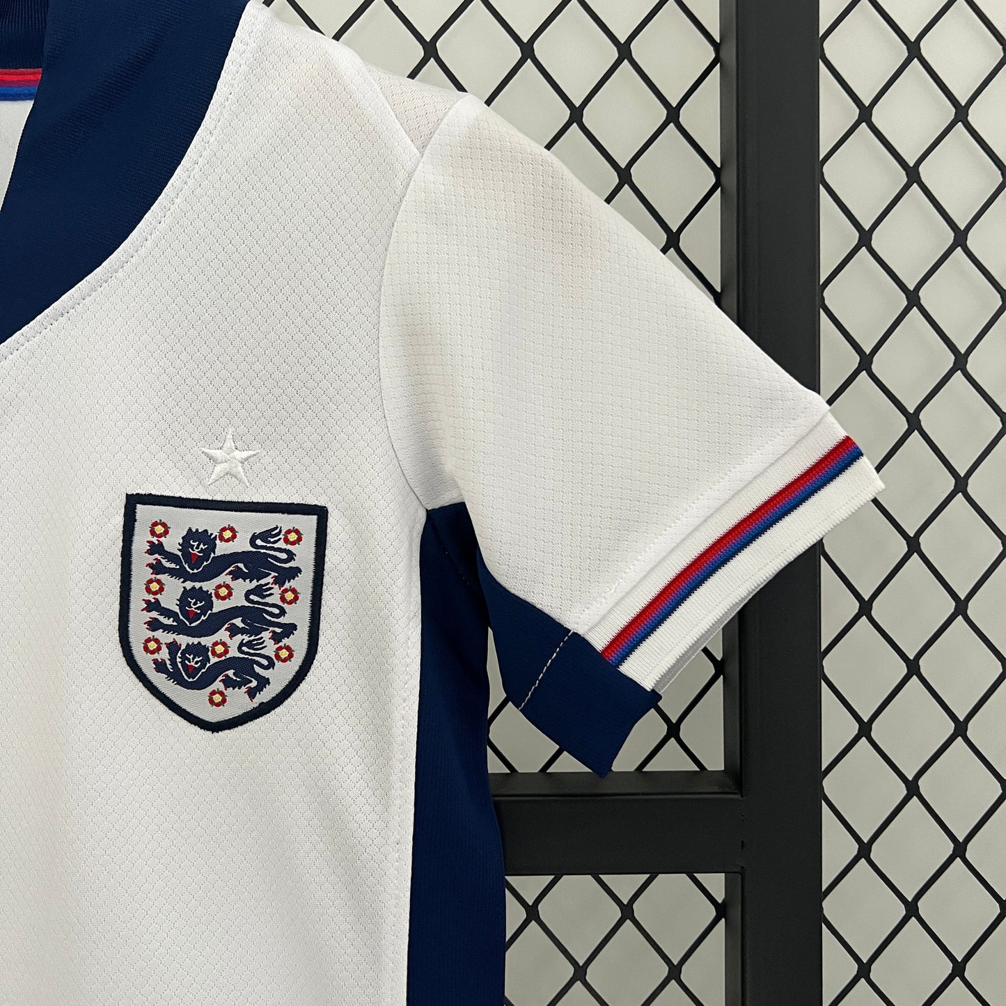 England Steven Gerrard 4 Kids Home Soccer Jersey Euro 2024