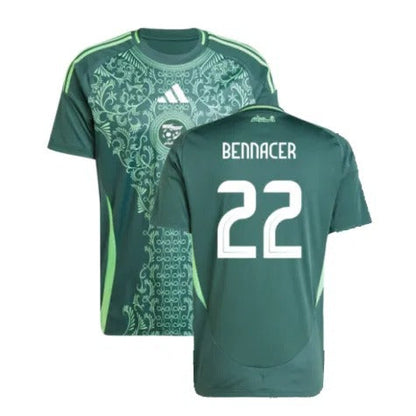Algeria Ismael Bennacer 22 Away Soccer Jersey 2024/25