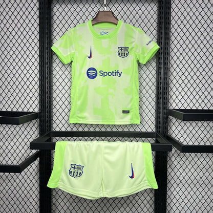 FC Barcelona Raphinha 11 Third Soccer Jersey Kids Kit 2024-2025