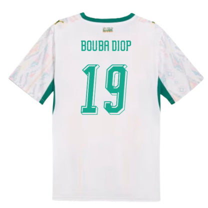 Senegal Bouba Diop 19 Home Soccer Jersey World Cup 2026