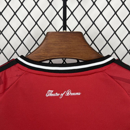 Manchester United Cristiano Ronaldo 7 Kids Home Soccer Jersey 2025-2026