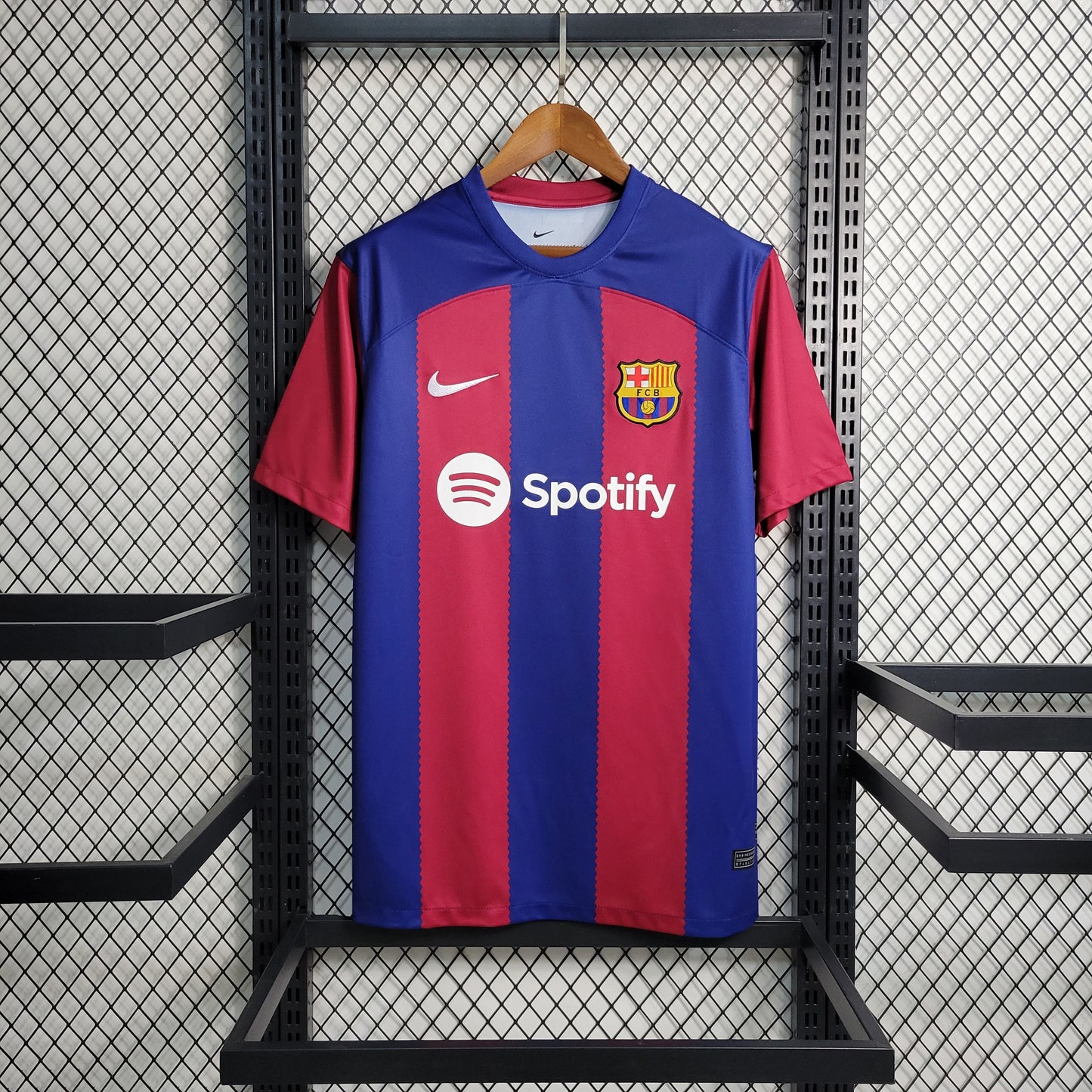 FC Barcelona Robert Lewandowski 9 Home Soccer Jersey 2023/24