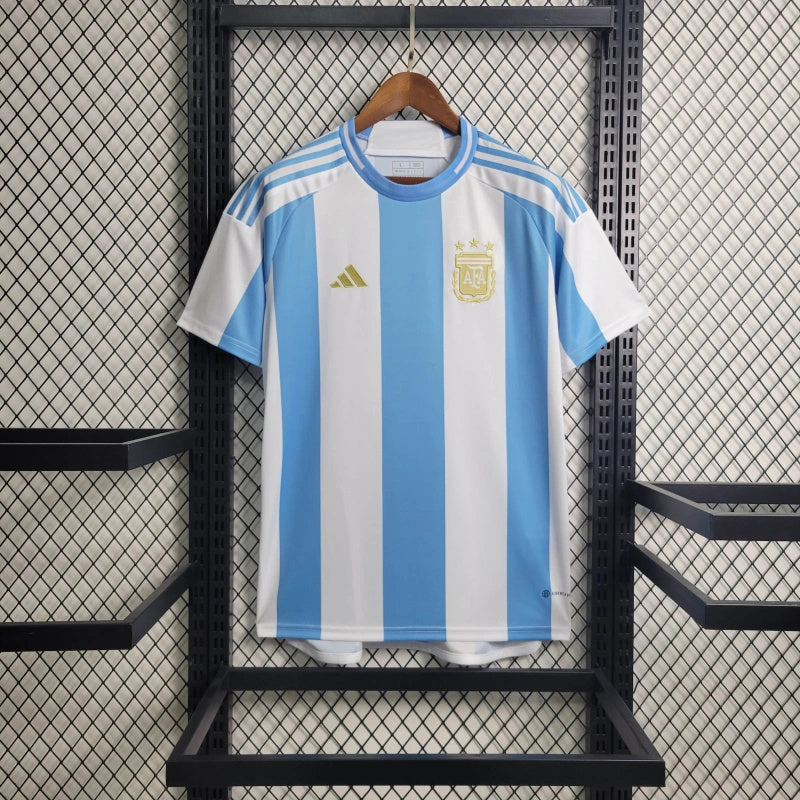 Argentina Lautaro Martínez 22 Home Soccer Jersey 2024/25