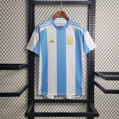 Argentina Lautaro Martínez 22 Home Soccer Jersey 2024/25
