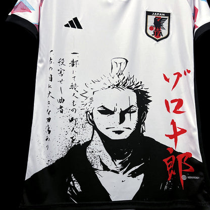 Japan One Piece Limited Edition Soccer Jersey 2023/24 - White