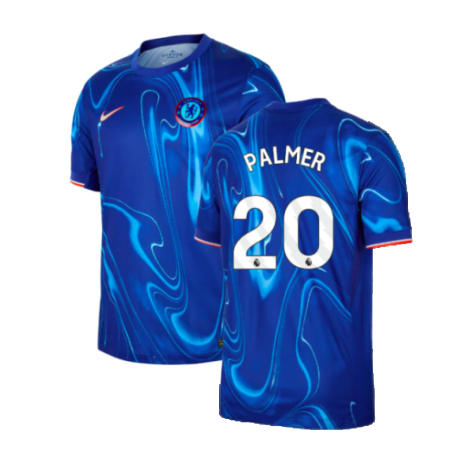 Chelsea Cole Palmer 20 Home Soccer Jersey 2024/25