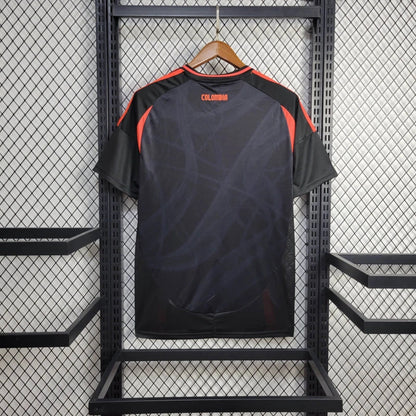Colombia Away Soccer Jersey 2024/25 - Black