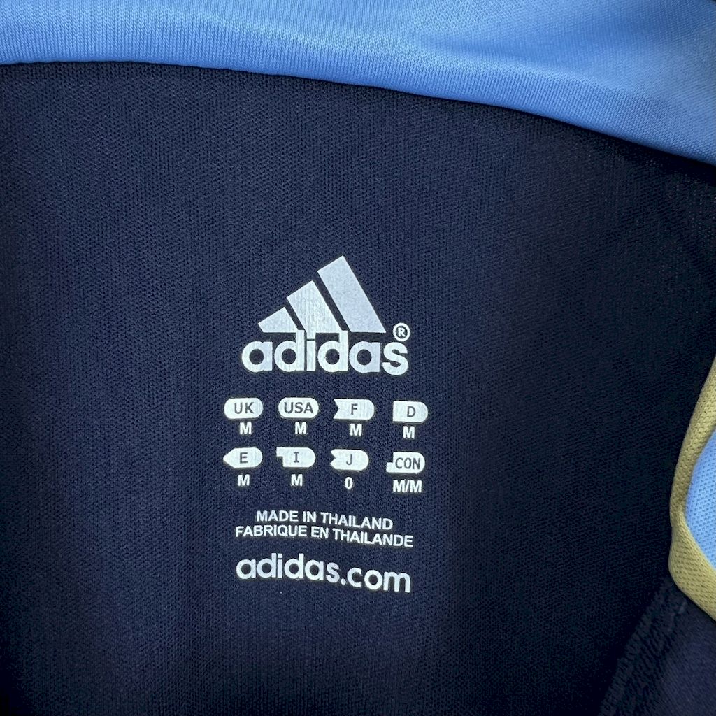 Argentina Retro Long Sleeve Away Soccer Jersey World Cup 2006