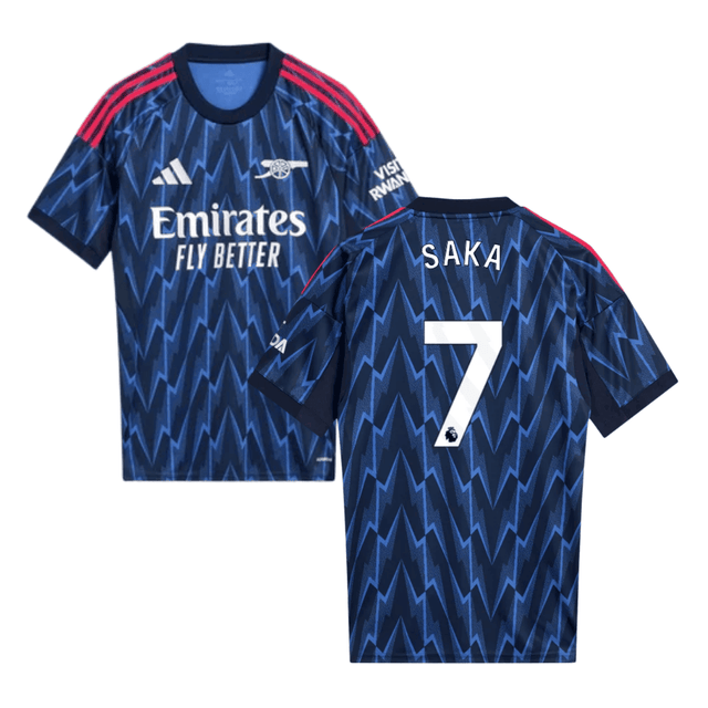 Arsenal Bukayo Saka 7 Away Soccer Jersey 2025-2026