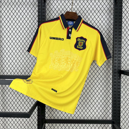 Scotland Retro Away Soccer Jersey 1996-1998